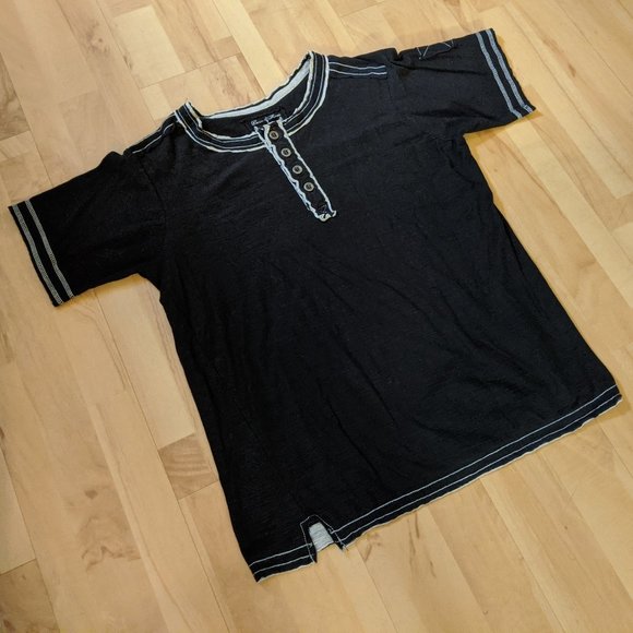 Denim & Rivets Rough Cut Rugged Textured Shirt - Picture 4 of 9